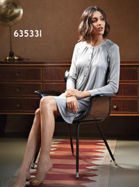 CAMICIA NOTTE DONNA M/L 63533I Tellini S.r.l. Ingrosso Abbigliamento